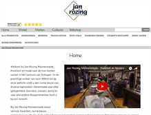 Tablet Screenshot of janrozing.nl